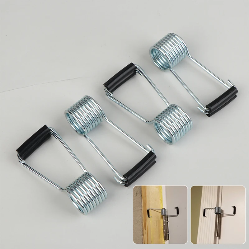 

Самозакрывающаяся дверная петля без инструментов (2/4 шт.), универсальная торсионная пружина для автоматического закрытия внутренних дверей и шкафов