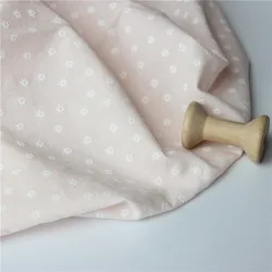 Pure Cotton Plain Cotton Fabric Washed Cotton Crepe Printed Small Broken Fabric Shirt DIY Hand Made Clothes 100x140cm