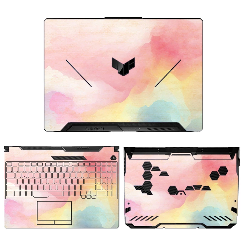 Imagem -03 - Notebook Skins Adesivo para Asus Tuf Gaming F15 Fx506hm Fx706l Fx506lh Fx506li Fx506lu Fx506iu Adesivos de Filme Personalizados