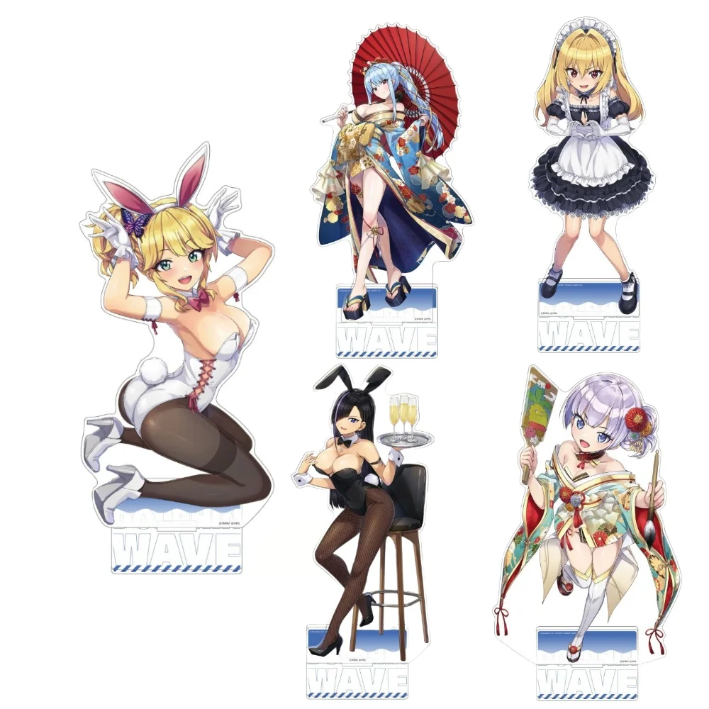 

Anime Peripheral Store Game Dolphin Shion Suminoe Hiori Nayuki Selena Lewis HD Figure Acrylic Stand Desk Decor Collect About15cm