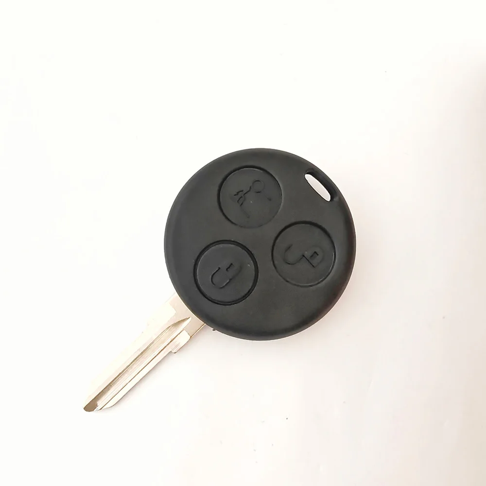 Jingxin 3-Tasten 433MHZ Fernbedienung Autoschlüssel Alarm/Gehäuse für Smart 451 Fortwo Roadster 450 2003-2006 City Passion Pulse 2000-2004 Schlüssel – Detail 5