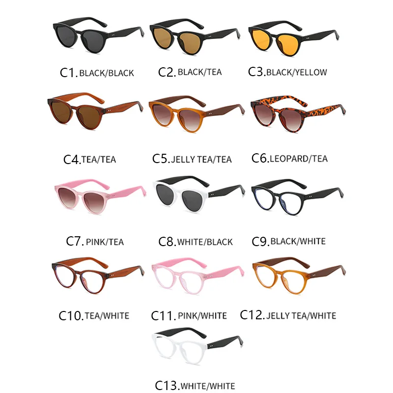 مثير عين القط النظارات الشمسية النساء الرجال بسيط العلامة التجارية مصمم نظارات شمسية Revelry نظارات الحفلات سيدة رجل UV400 نظارات واقية