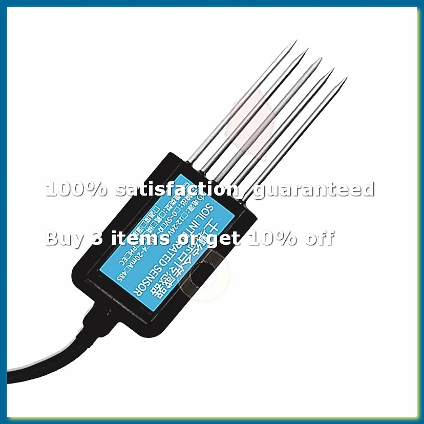 7 in 1 RS485 Soil Temperature Humidity Sensor PH Conductivity Nutrient Salt Nitrogen Phosphorus Potassium Transmitter-FABY