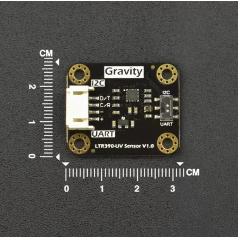 LTR390-UV Ultraviolet Sensor I2C UART 3.3V 5V 13-20bit Adjustable Gain