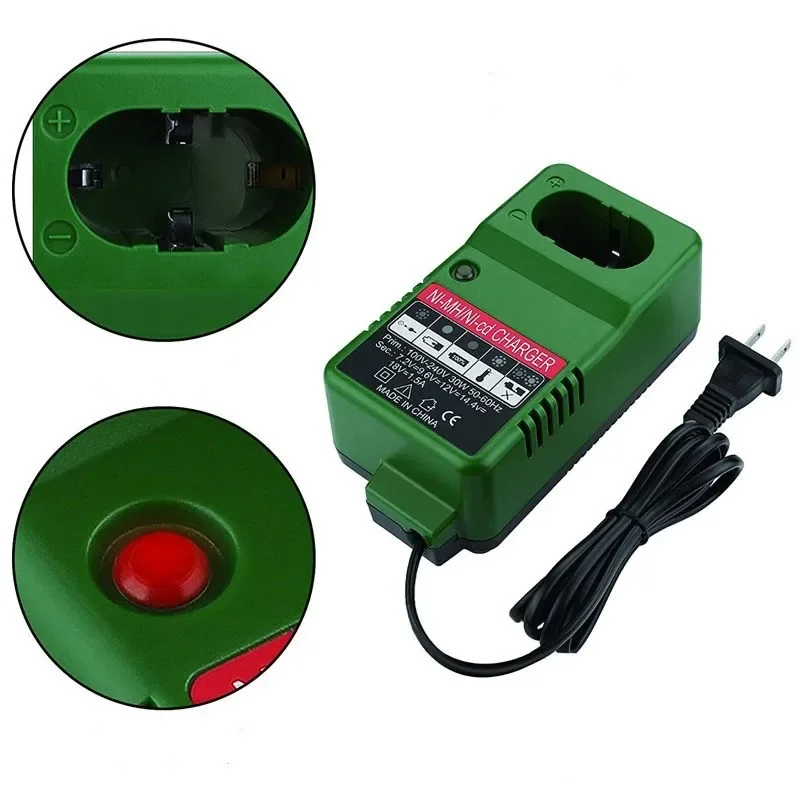 Imagem -03 - Ni-mh Carregador de Bateria para Makita Furadeira Elétrica Chave de Fenda Acessório 7.2v 9.6v 12v 14.4v 18v Dc1414 1.5a Ni-cd