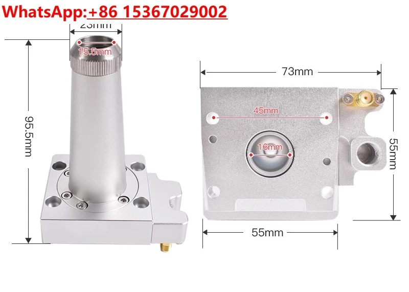 

1pcs KC15 Capacitor Head 60 Sensor Fiber Cutting Machine