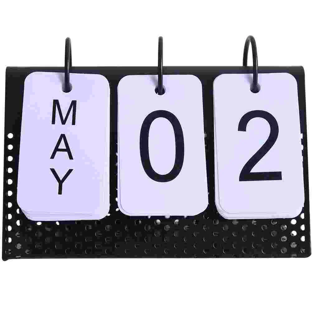 

Calendars 2023 Desk Student Gift Household Time Schedule Home Tabletop Black Ornament Office