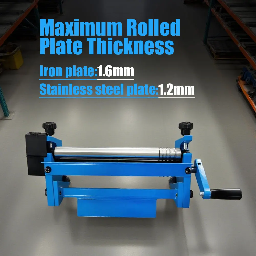 Hand-Cranked Bending Machine Metal Coiling Machine Small Manual Coiling Machine Rounding Machine Folding Machine Bender