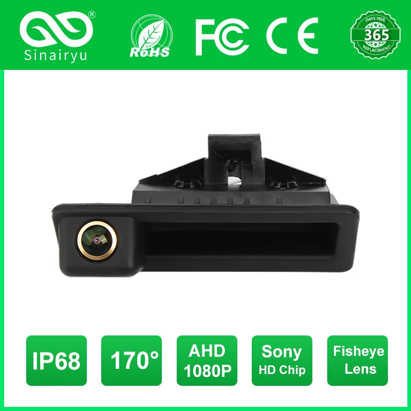 

Vehicle HD AHD 1080P Fisheye Lens Car Reverse Backup Trunk Handle Camera For BMW 3 Series 5 Series X5 X6 E39 E60 E70 E82 E90