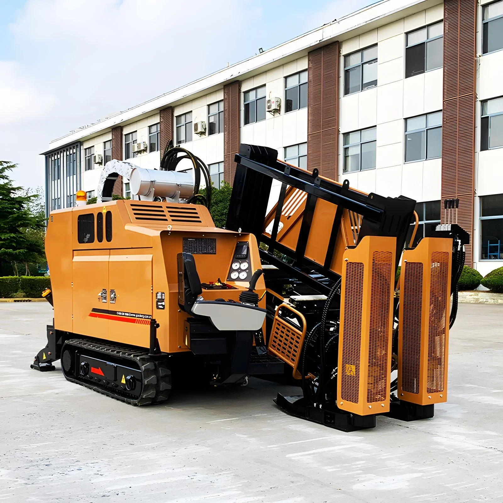 300M Horizontal Vercital Drilling Machine 32T HDD Machine Super-Performance 100MM Horizontal Directional Boring Drill Machines