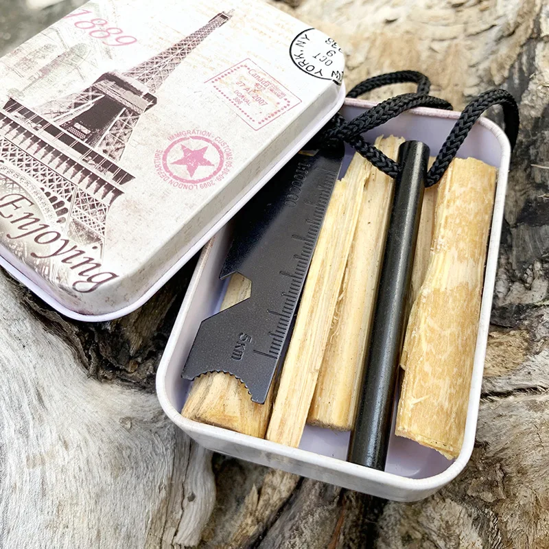 

New Outdoor Ignition Stick Magnesium Scraper Camping Survival Ignition Stone Portable Fire Starting Device Cigarette Accessor