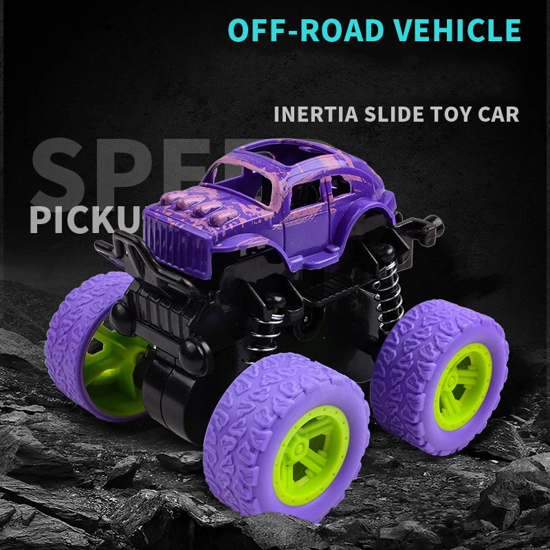 

Four-wheel Drive Off-road Vehicle Stunt Dump Car Toy Inertia Pull Back Monster Truck Anti-fall Model Children Toy Boy Girl Gift