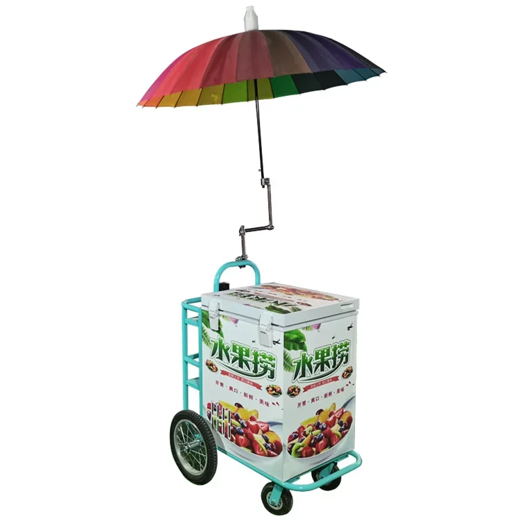 Kereta lipat empat roda portabel