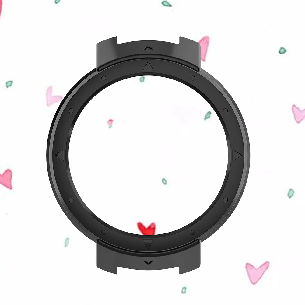 

Smartwatch Case Pc Protective Cover Durable Hard Shell Compatible Verge A1801 Dirt Scratch Protection Watch Protector