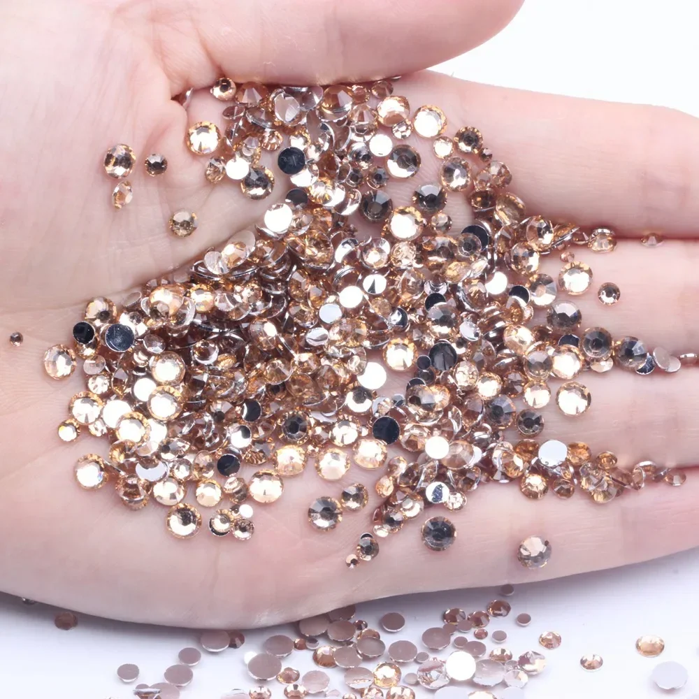 حجر الراين الزجاج حجر الراين مسمار الفن الخياطة النسيج DIY بها بنفسك سكرابوكينغ الحرف صانع ألبوم صور قالب اليدوية الديكور