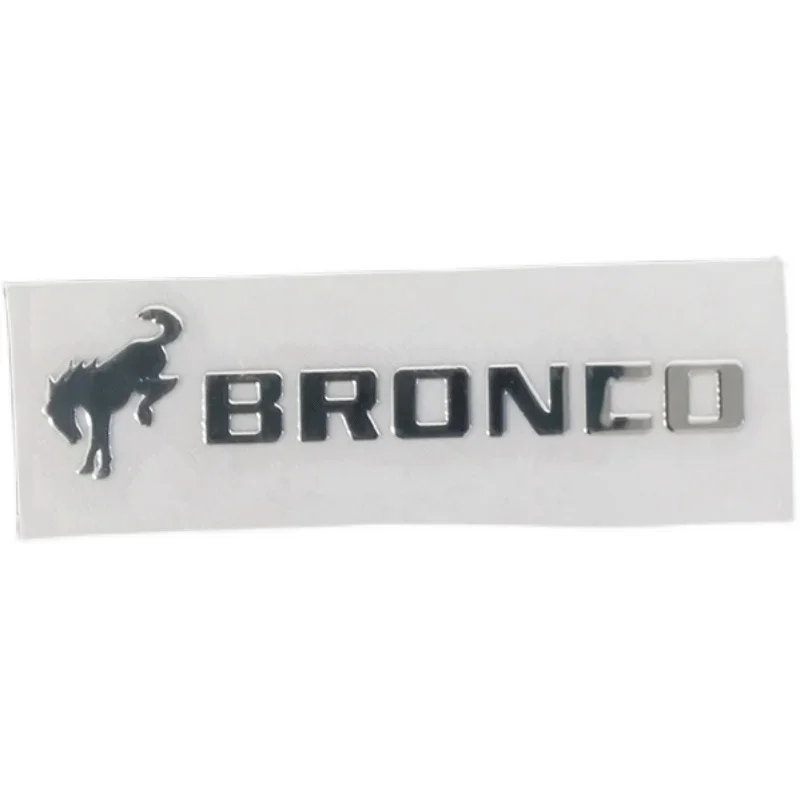 D1RC metal simulation sticker car shell decoration for 1/10 RC Crawler Car SCX10 TRX4 Ford BRONCO Upgrade Accessories