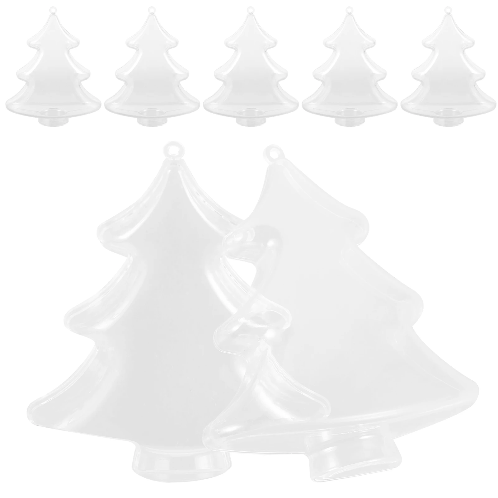 

6 Pcs and with Mini Candy Boxes Decorations Christmas Containers Small for Presents