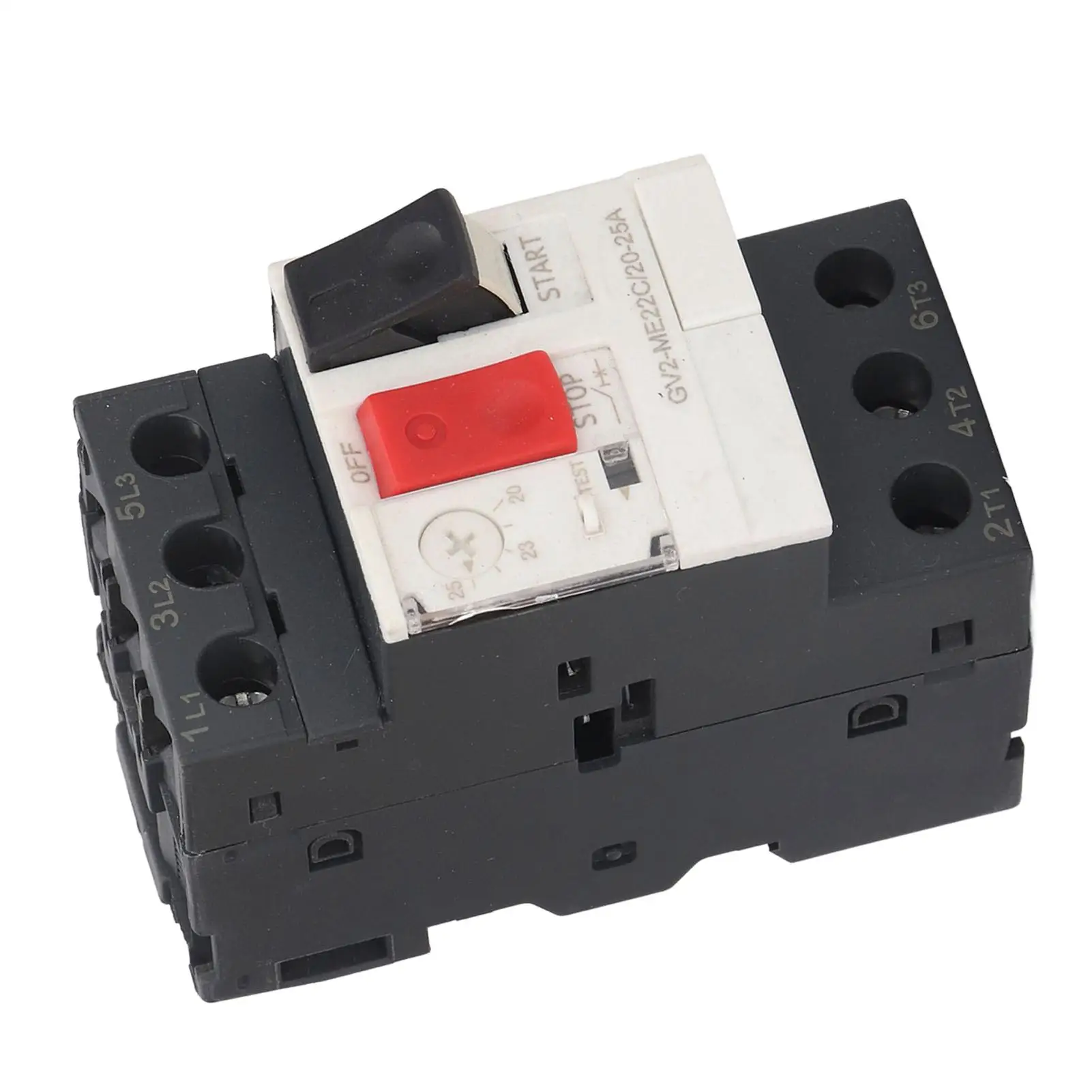 สามเฟสมอเตอร์ Circuit Breaker Overload สวิทช์ปุ่ม AC 690V GV2ME22C 20A TO 25A