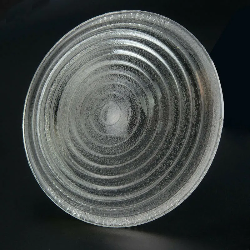 Round Glass Fresnel Lens 50-200mm Photography Television Dramatic Stage Spotlight Glass Lens High Borosilicate