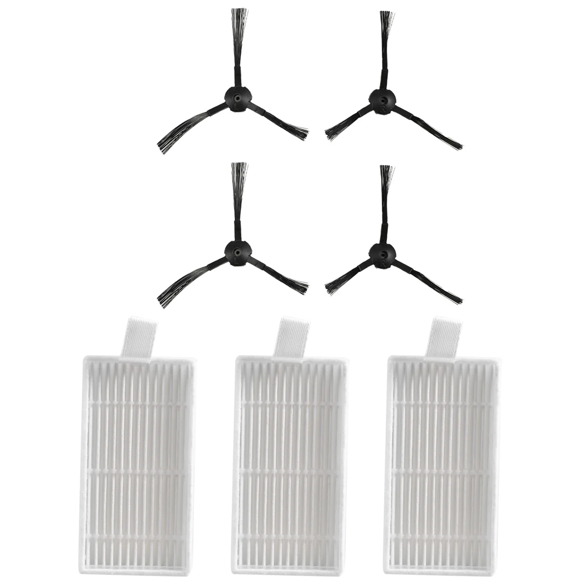 Grosir spons penyaring Hepa Robot sikat samping bagian penyedot debu untuk Chuwi Ilife V55 V50 V5 V5S V3 V3S V50 Pro X5 aksesoris