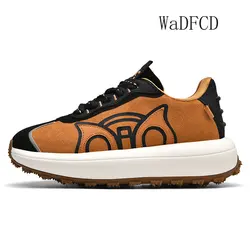 Chunky Sneakers Men Women Hight Increased Platform Board Shoes Fashion Casual Secondary Leather Cowhide Breathable Running Shoes