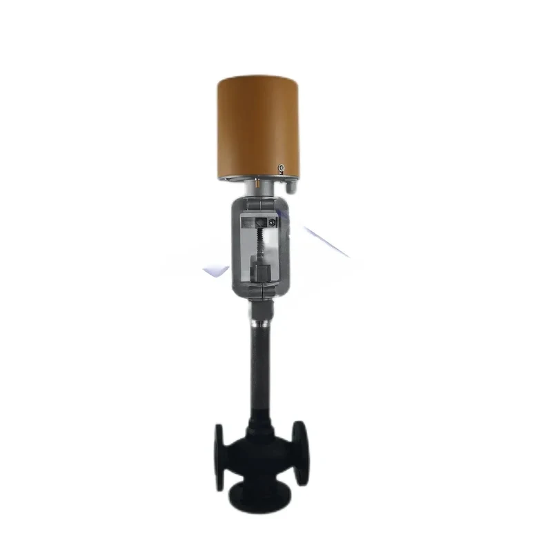Hot Sales Three Way Flange Type Heating Oil Transfer AC220V Electric Control Valve