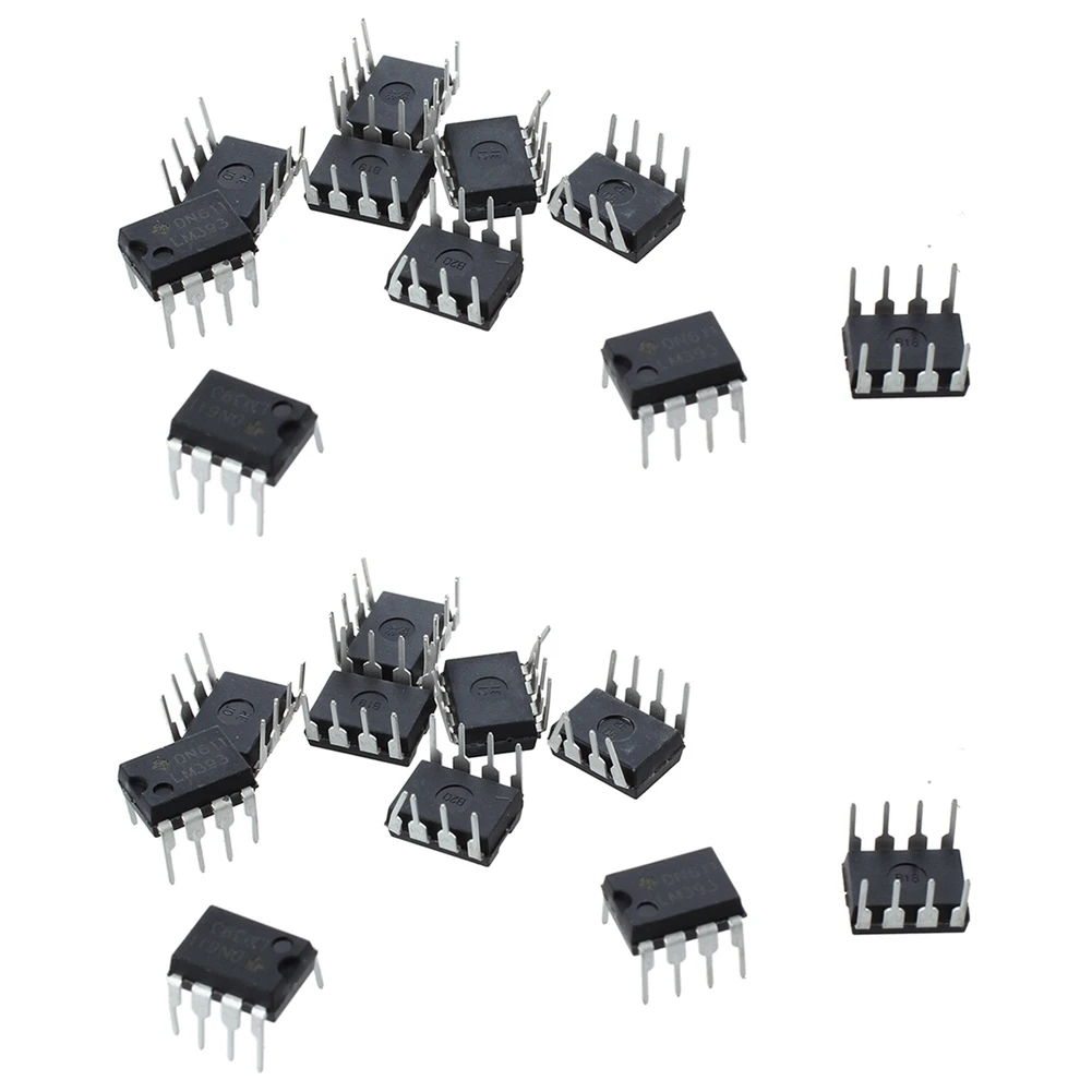 AB42-20 PCS LM393N LM393 DIP-8 Low Power Dual Voltage Comparator