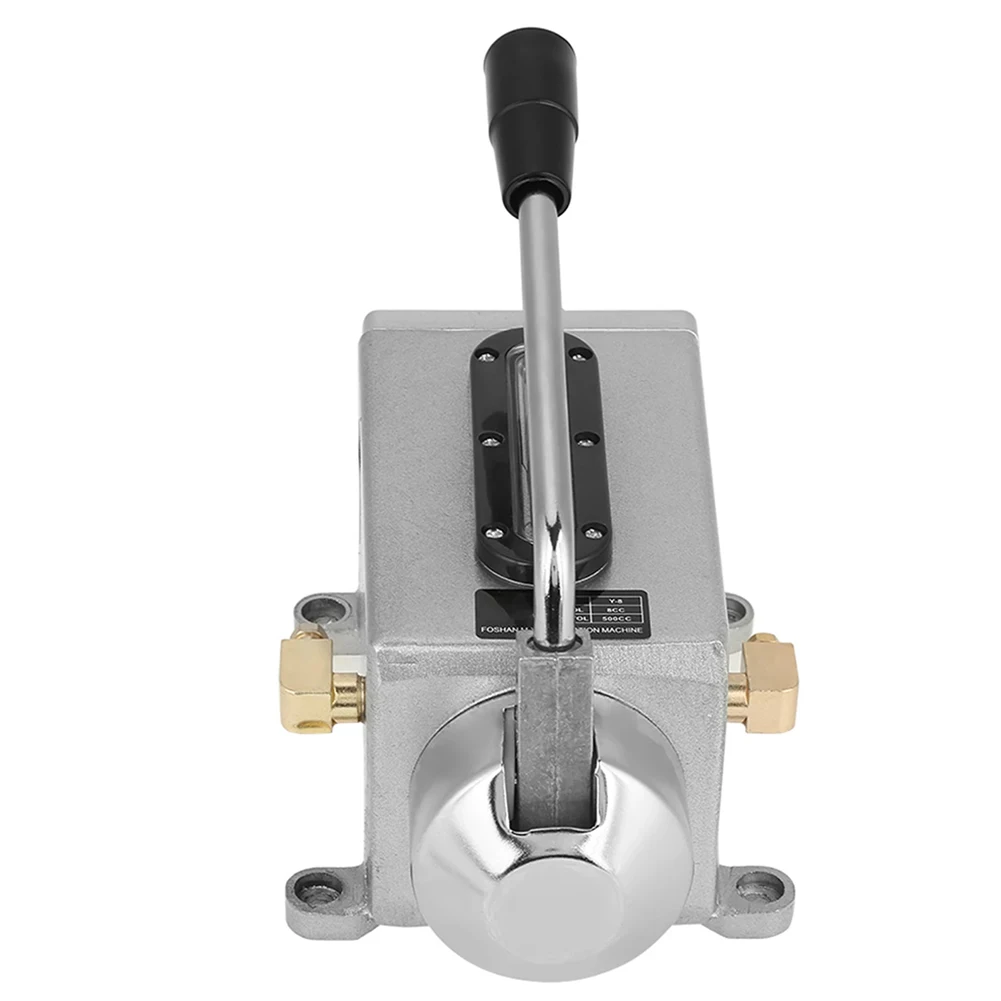 Manual Punching Lubrication Oiler Pump CNC Milling Machine Double Outlet Lathe Punching Machine Cutting Oil Pump Milling Machine