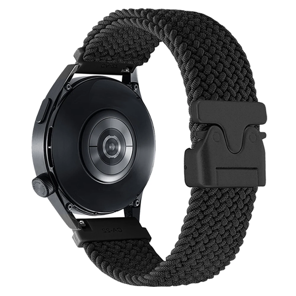 20mm 22mm Parachute Straps for Samsung Galaxy Watch 7 Fe 6 5 4 40mm 44mm 6Classic 47mm Nylon Band for Huawei Watch 5/GT5 Pro 4 3