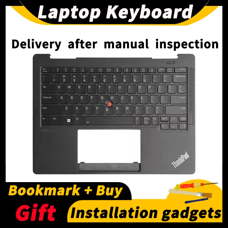 

For Lenovo Thinkpad X13S Gen1 X13s 2022 Model Keyboard C Case Laptop Keyboard Backlight SN21E04788 SN21E04784 SN21E04735