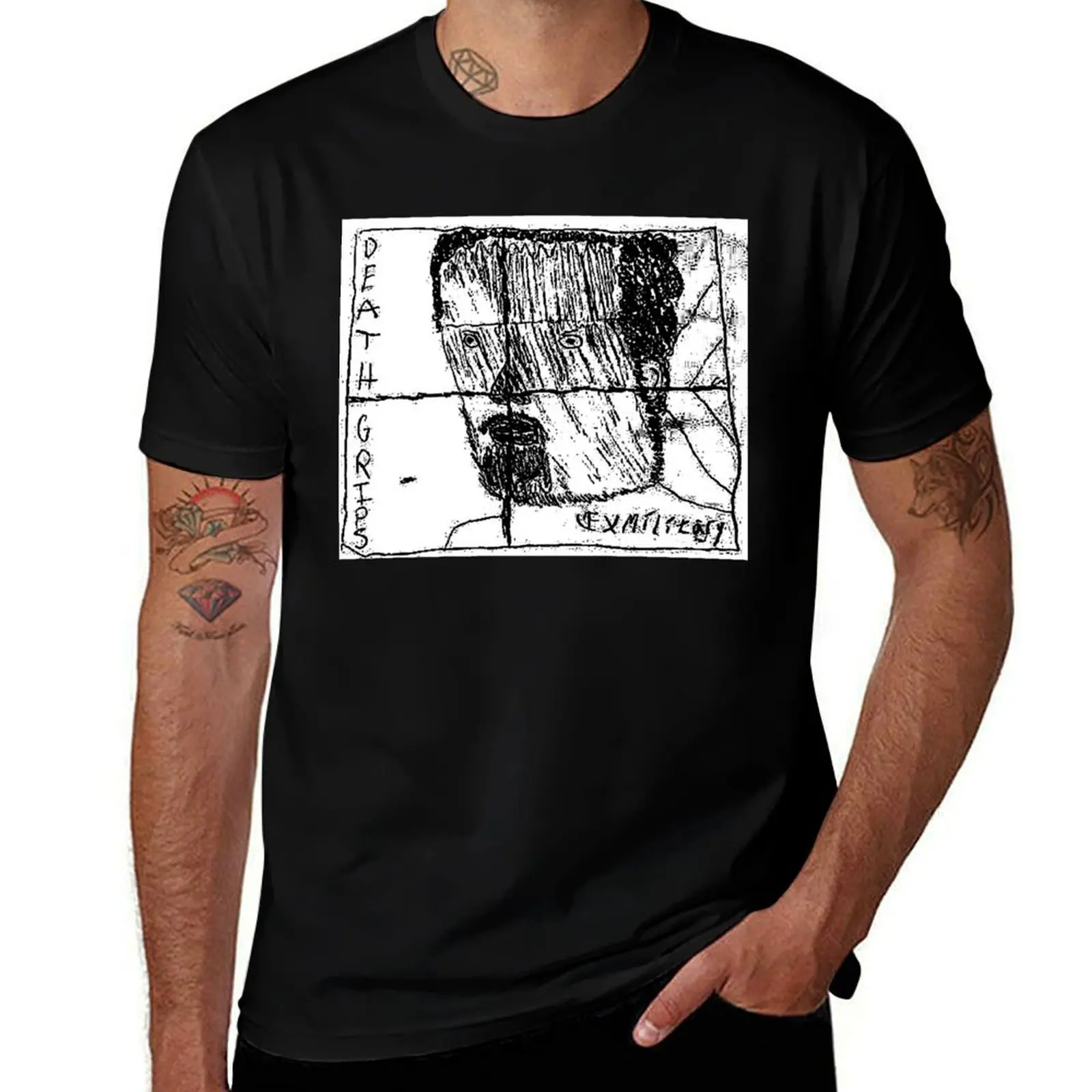 Death Grippes Ex Militaire T-Shirt Work Wear Short Sleeve T-Shirt