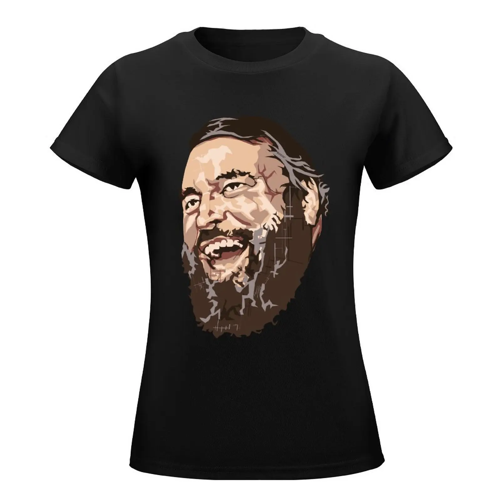 Brian Blessed T-Shirt tees Blouse t-shirts for Women loose fit