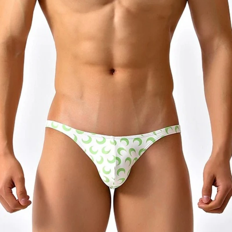 Sexy High Leg Micro Swimming Briefs Men Mini Bikini Swimwear Slip Low Rise Man Swimsuit Slim Swim Trunks GreatAsia Beach Wear