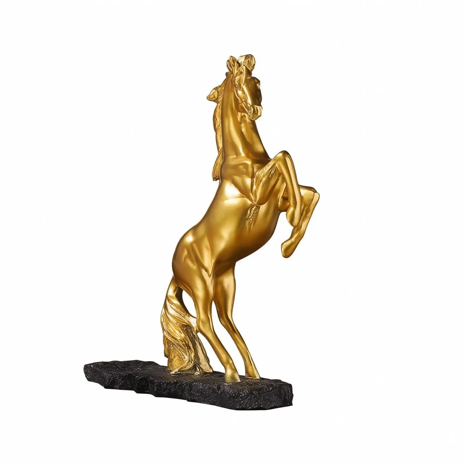 Horse-Shaped Wine Bottle Rack Equestrian-Themed Rearing Horse Wine Holder Multi-purposePurpose Decorative for Dining Table