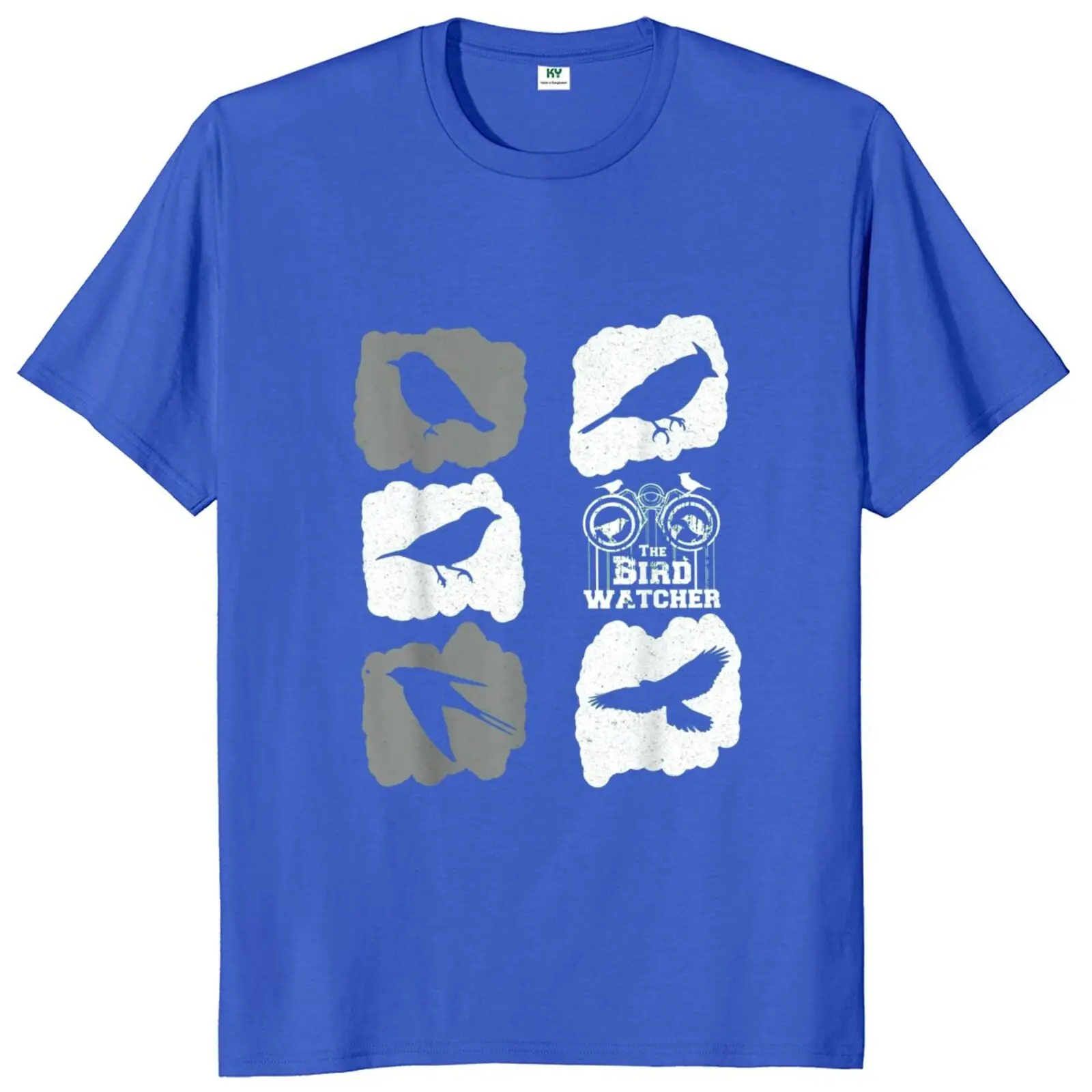 The Bird Watcher T Shirt Bird Animal Activist T-Shirt EU Size 100% Cotton