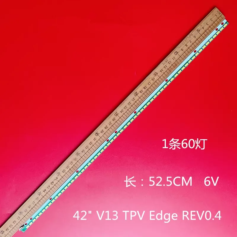 LED Backlight Lamp strip For 1*42 inch 42 V13 TPV Edge REV0.4 6920L-0001C screen LC420EUN FF M1 60LED 6V-S 525mm