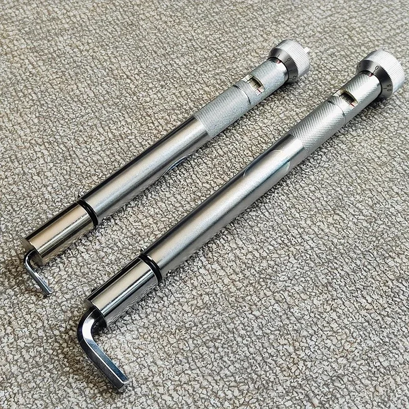 Narrow space torque wrench hexagonal replaceable head adjustable torque manual mechanical torque board 90 degree elbow