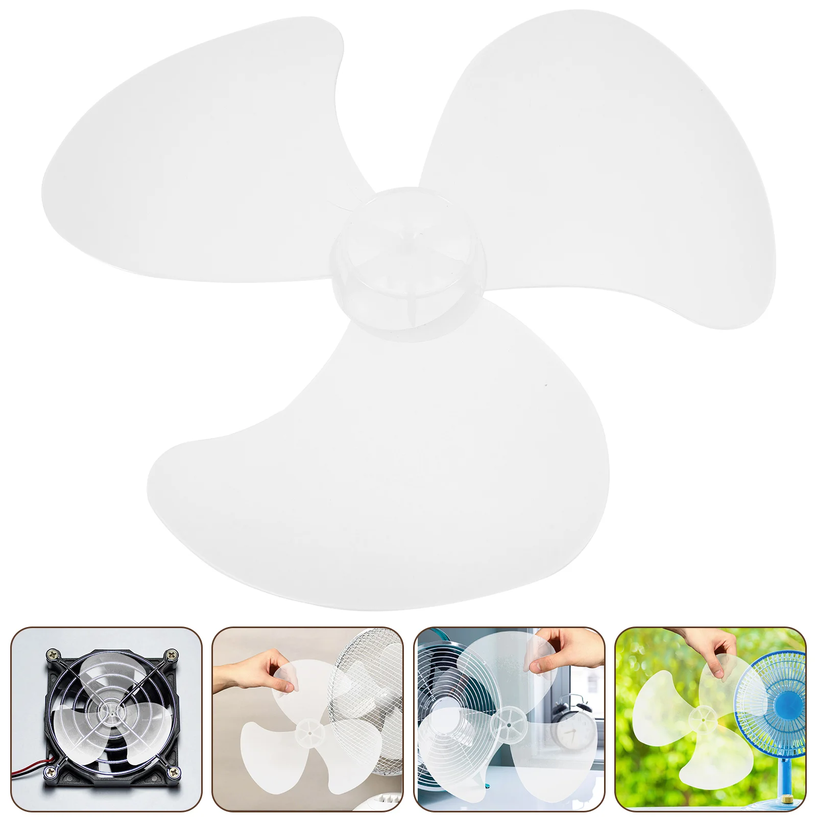

Electric Fan Blade Standing Pedestal Accessory Floor Blades Silent Desk Table Plastic Portable