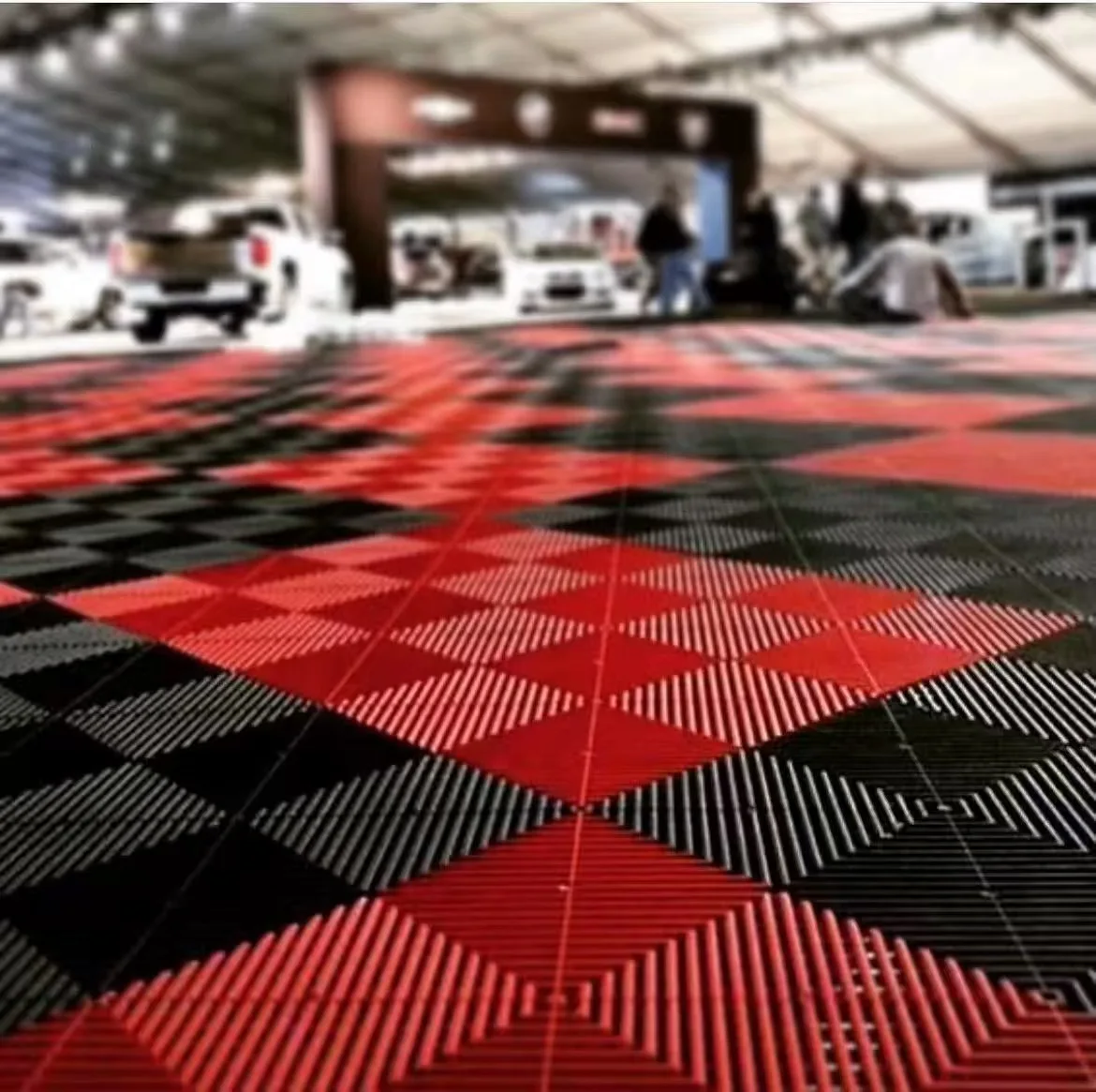 

Заводская плитка для пола в гараже из ПВХ, 2025 г., для пола в гараже, парковочный коврик для автомобиля