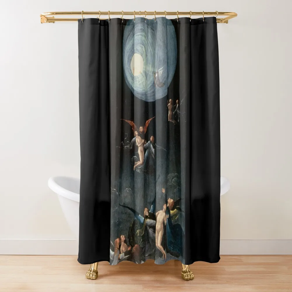 

Hieronymus Bosch - Ascent of the Blessed Shower Curtain Shower Bathroom Bathroom For Shower For Bathroom Curtain