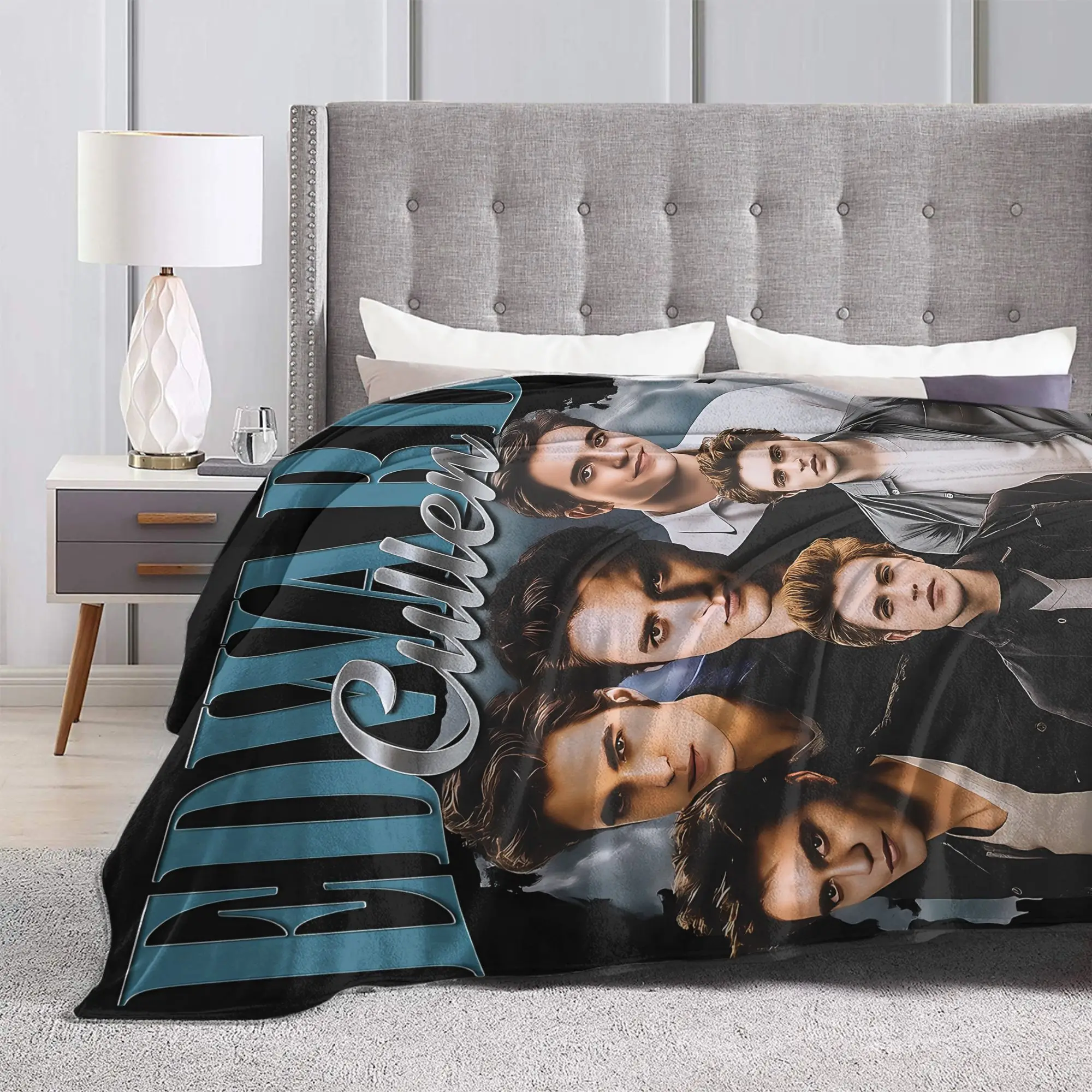 جاكوب الشفق ساغا سوبر البطانيات الدافئة الطلاب أفخم الفراش يلقي طباعة غرفة المعيشة الفانيلا المفرش أريكة غطاء سرير