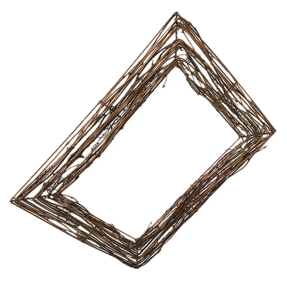 

Rustic Wreath Garland Decor Natural Vine Twig Frame for DIY Christmas Home Floral Decor Base Ornament Vine Branch Base Wreath