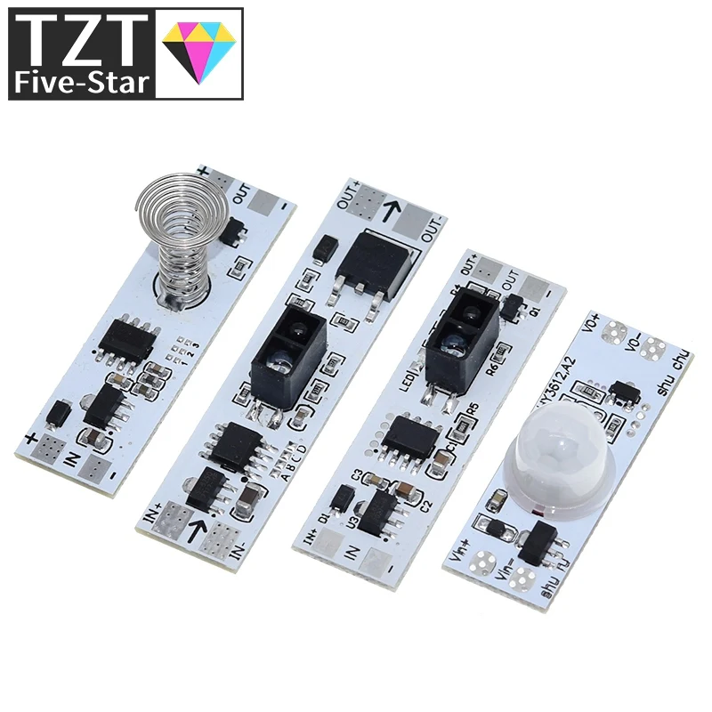 Short Distance Scan Sensor Capacitive Touch Sensor Switch PIR Motion Sensor Switch Module 3A Constant Voltage For Smart Home