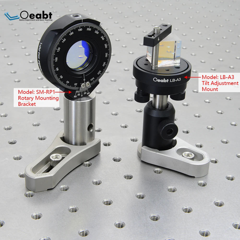 Oeabt M-BASE-C Optical Stainless Steel Fork Press Plate Breadboard Fixing Element Precision Experiment Base