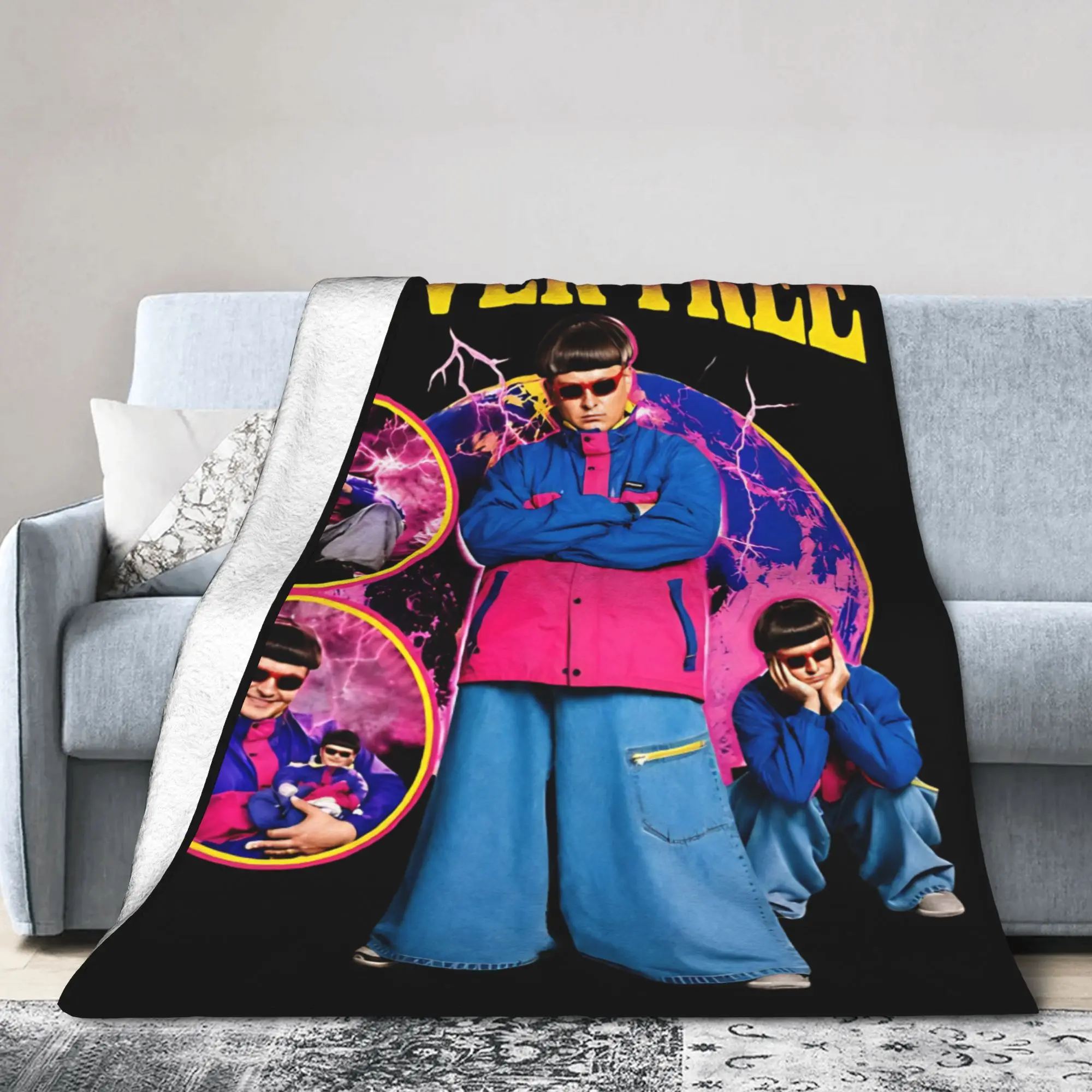 Oliver Tree Rest In Peace 1993 to 2026 Memorial Blankets Coral Fleece Plush Decoration Multifunction Throw Blanket Car Quilt