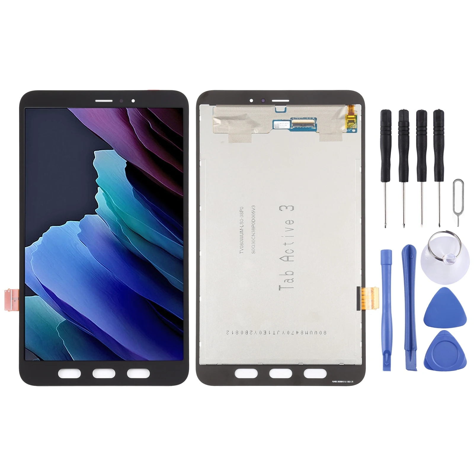 AMOLED LCD Screen for Samsung Galaxy Tab Active3 SM-T575/577 (LTE Version) With Digitizer Full Assembly