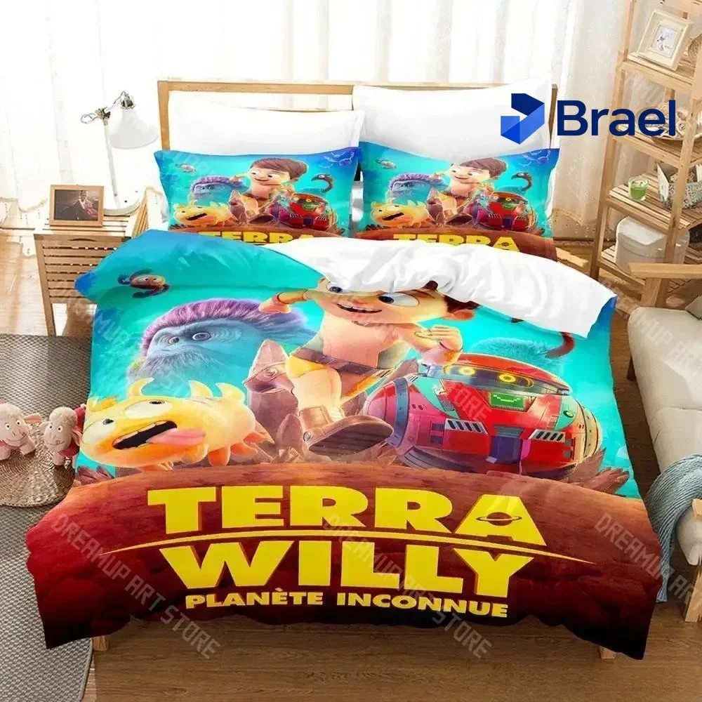 Exquisite 3D Print Terra Willy Bedding Set Single Twin Full Queen King Size Bed Set Adult Kid Bedroom Duvet Cover Sets 3D Anime