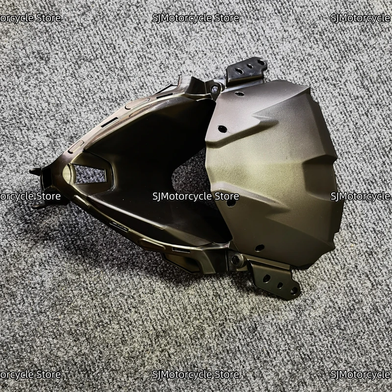 صالح لكاواساكي ZX-6R 636 ZX6R ZX 6R 2019 2020 2021 2022 2022 دراجة نارية ABS الأوسط الجبهة العلوي الأنف هدية القلنسوة #1