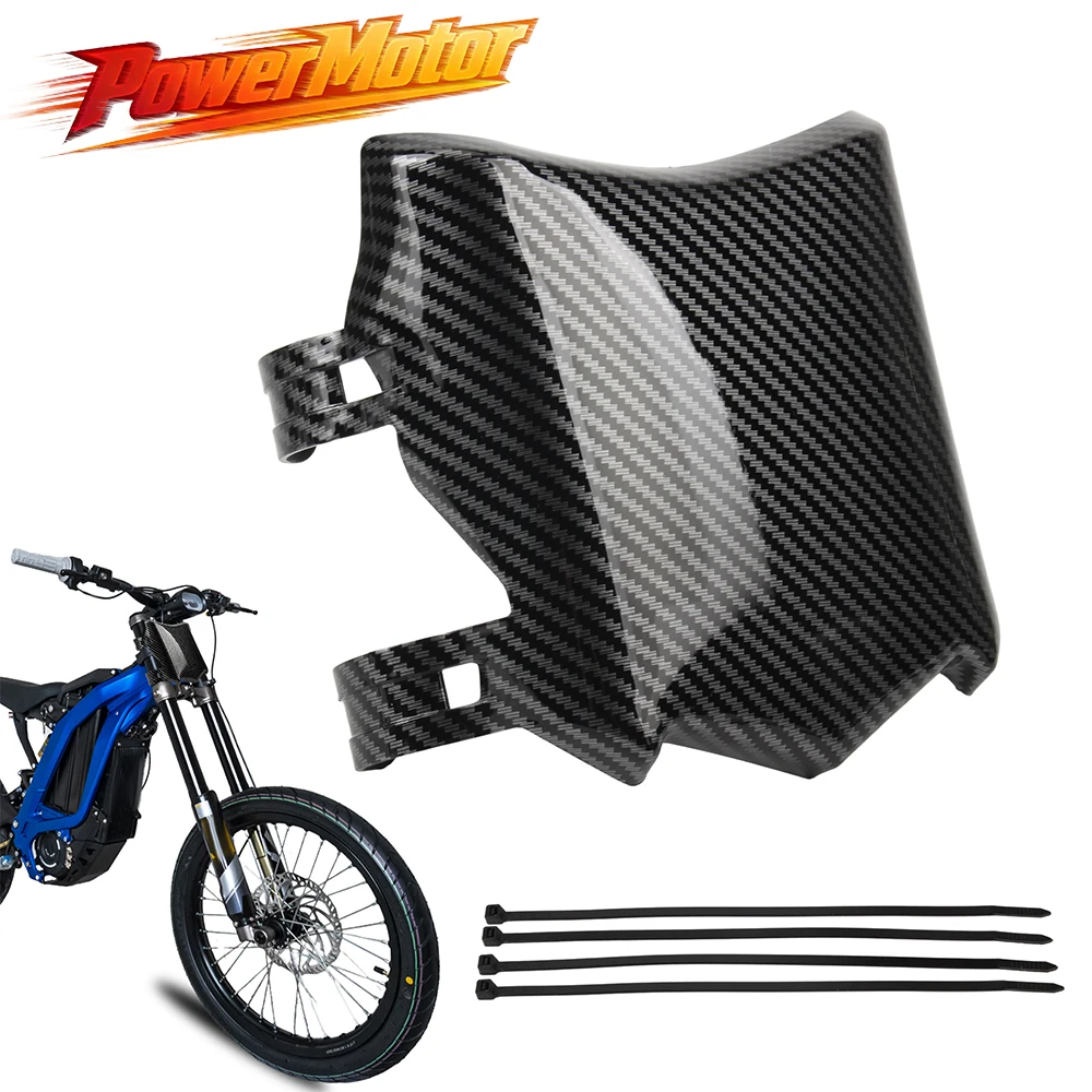 Accesorios para Motocicleta, Placa de Matrícula Delantera para Bicicleta Eléctrica Surron Light Bee S X Talaria Sting Q20 Stark Varg MX Dirt Bike EBike