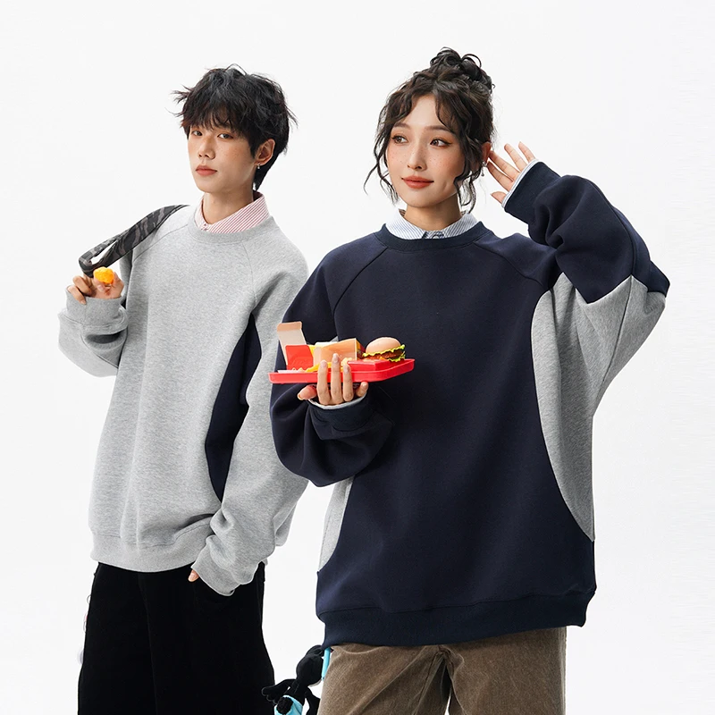 

Spring and Autumn Outdoor Mountaineering and Hiking Fashion Round Neck Trendy Hoodie Comfortable Versatile Breathable Couple Top